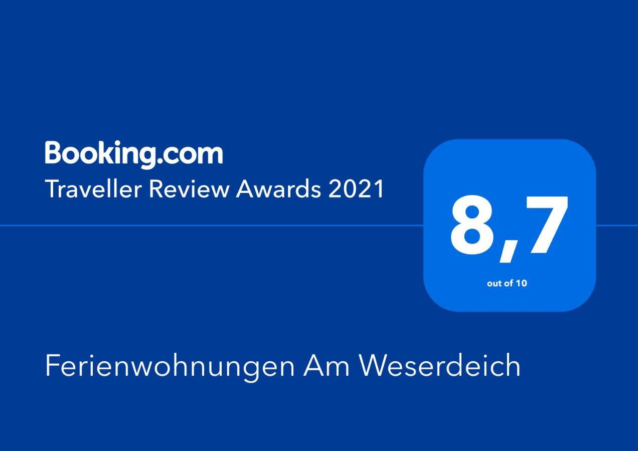 Ferienwohnungen Am Weserdeich Bremerhaven Eksteriør bilde